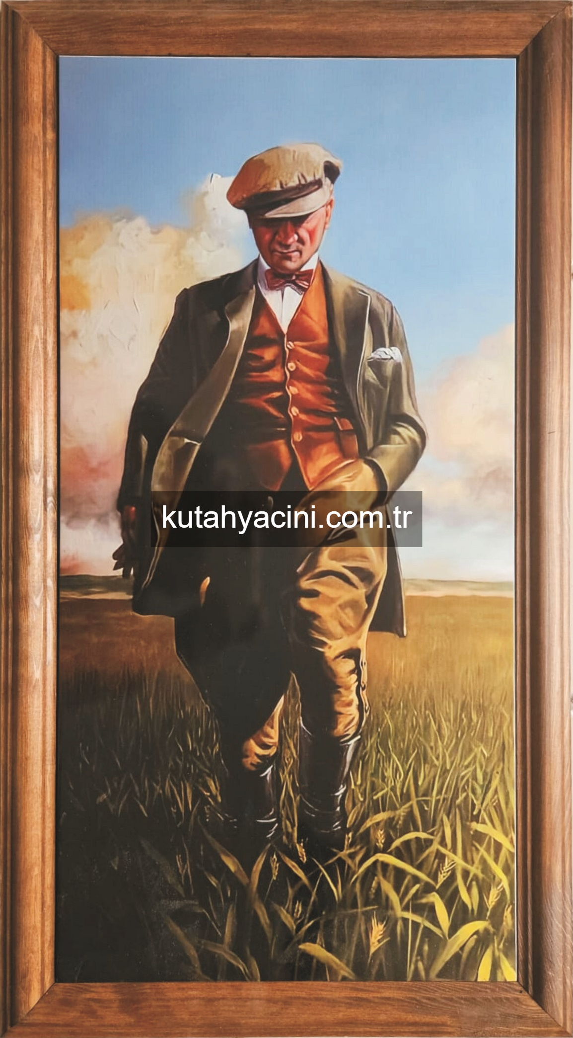 Dijital Baskı Çini Atatürk-7